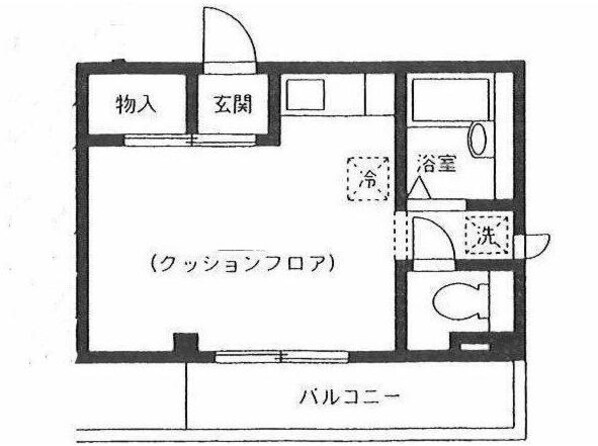 立川駅 徒歩5分 2階の物件間取画像